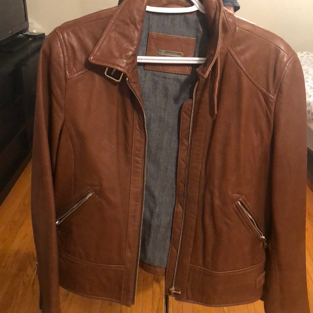 Massimo Dutti, sheep leather jacket